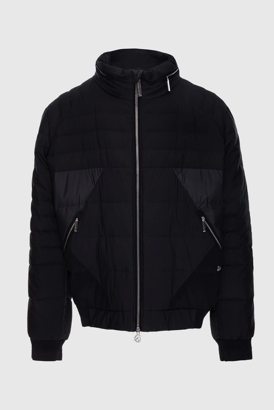 Stefano Ricci куртка мужская черная стеганая на застежке 173514 - фото 1