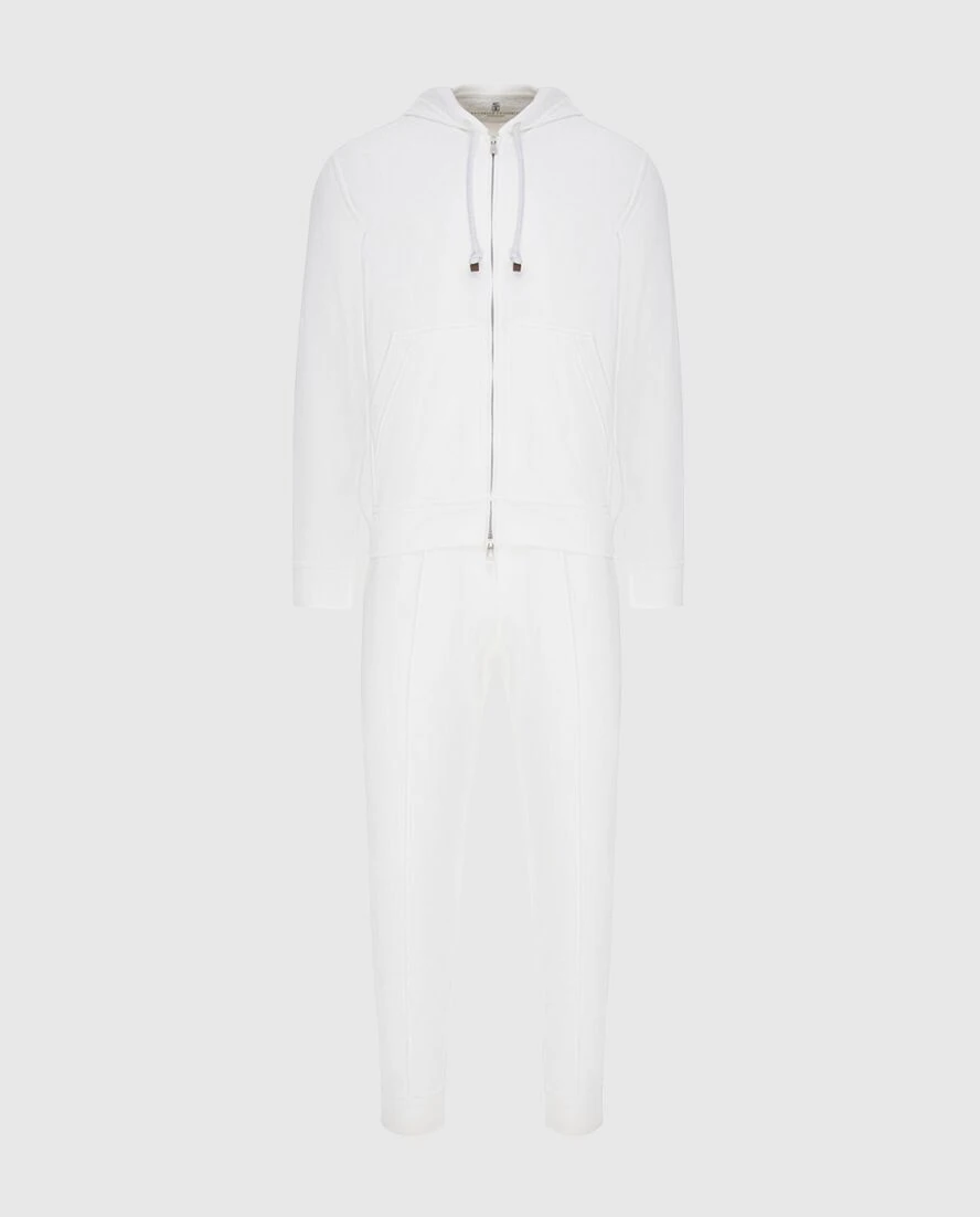 Brunello Cucinelli stylish tracksuit with decorative seams and a two-way zipper 173584 - photo 1