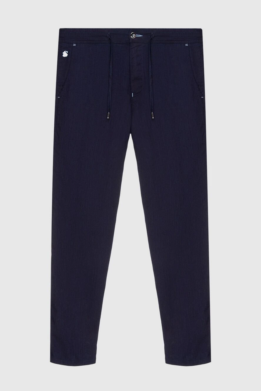 Scissor Scriptor мужские джинсы из хлопка и полиамида синие мужские купить с ценами и фото 173615 - фото 1