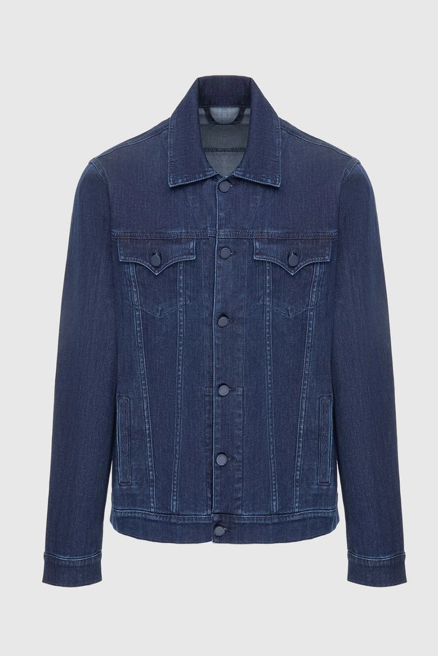 Scissor Scriptor мужские куртка джинсовая из хлопка и эластана синяя мужская купить с ценами и фото 173621 - фото 1