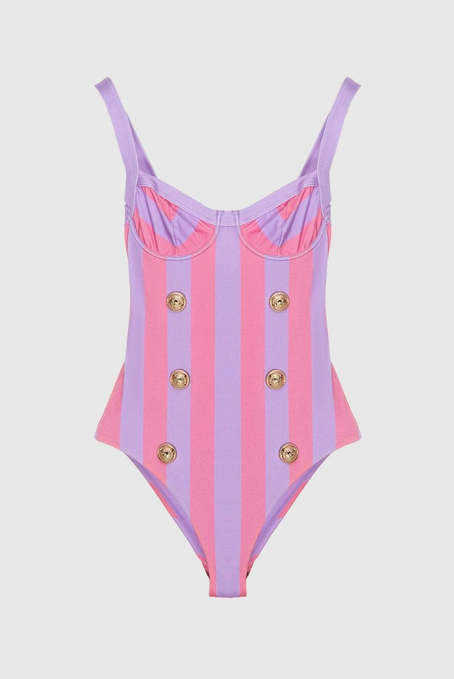 Balmain woman swimsuit made of polyamide and elastane pink for women buy with prices and photos 173750 - photo 1