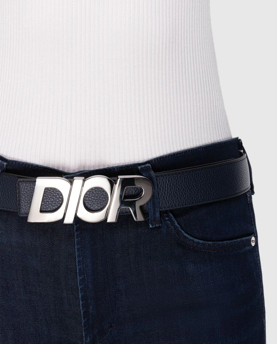 Dior woman blue leather belt for women buy with prices and photos 173775