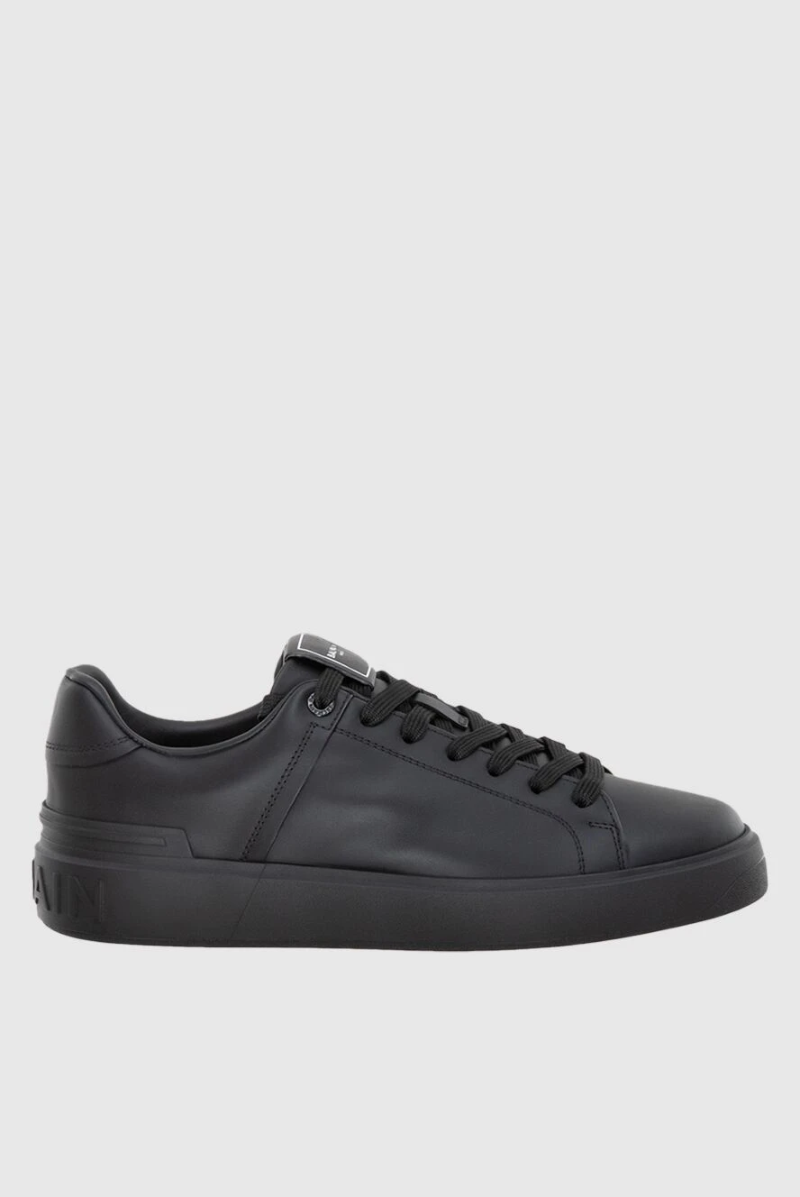 Balmain man black leather sneakers for men buy with prices and photos 173864