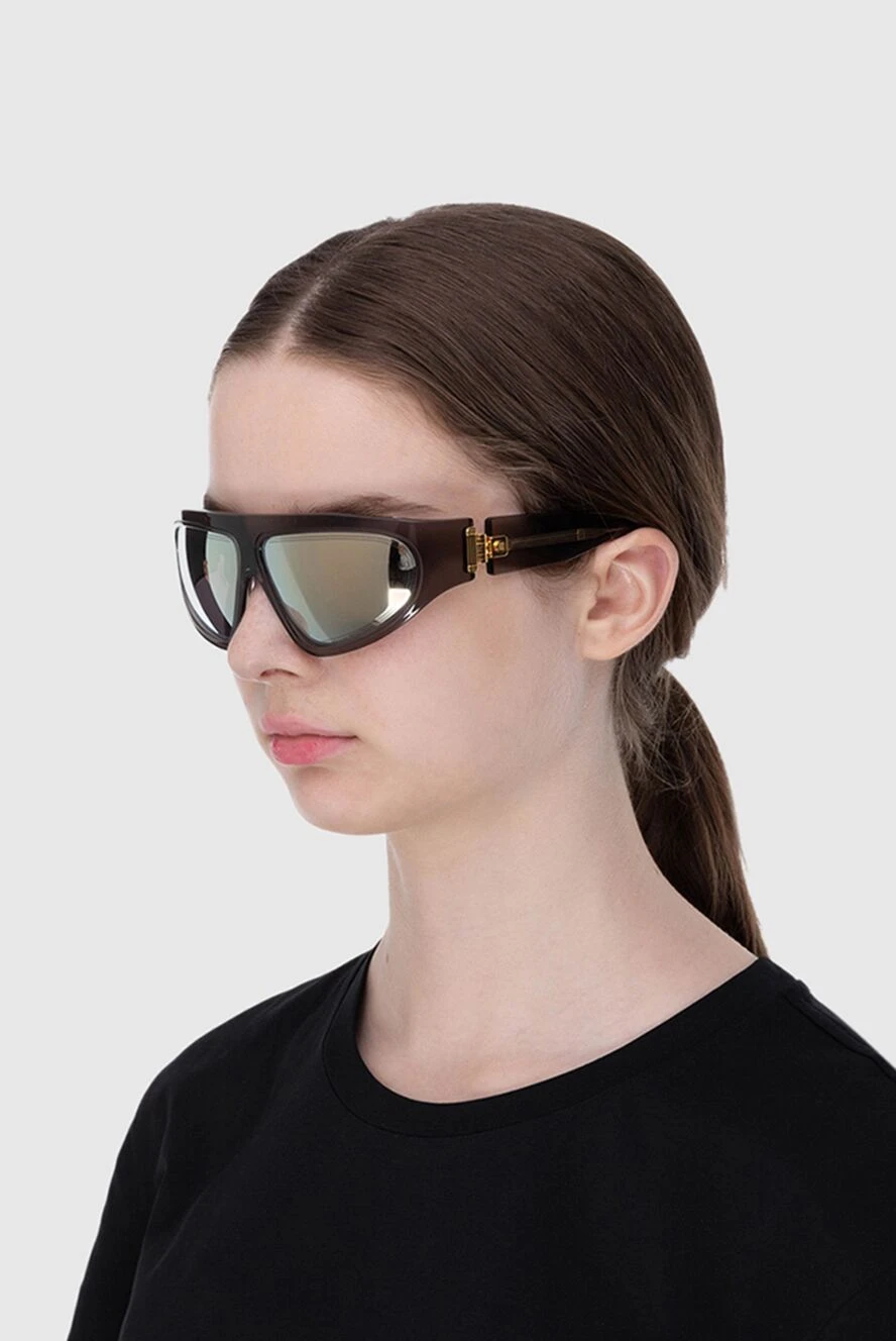 Balmain женские солнцезащитные очки серые женские купить с ценами и фото 173877