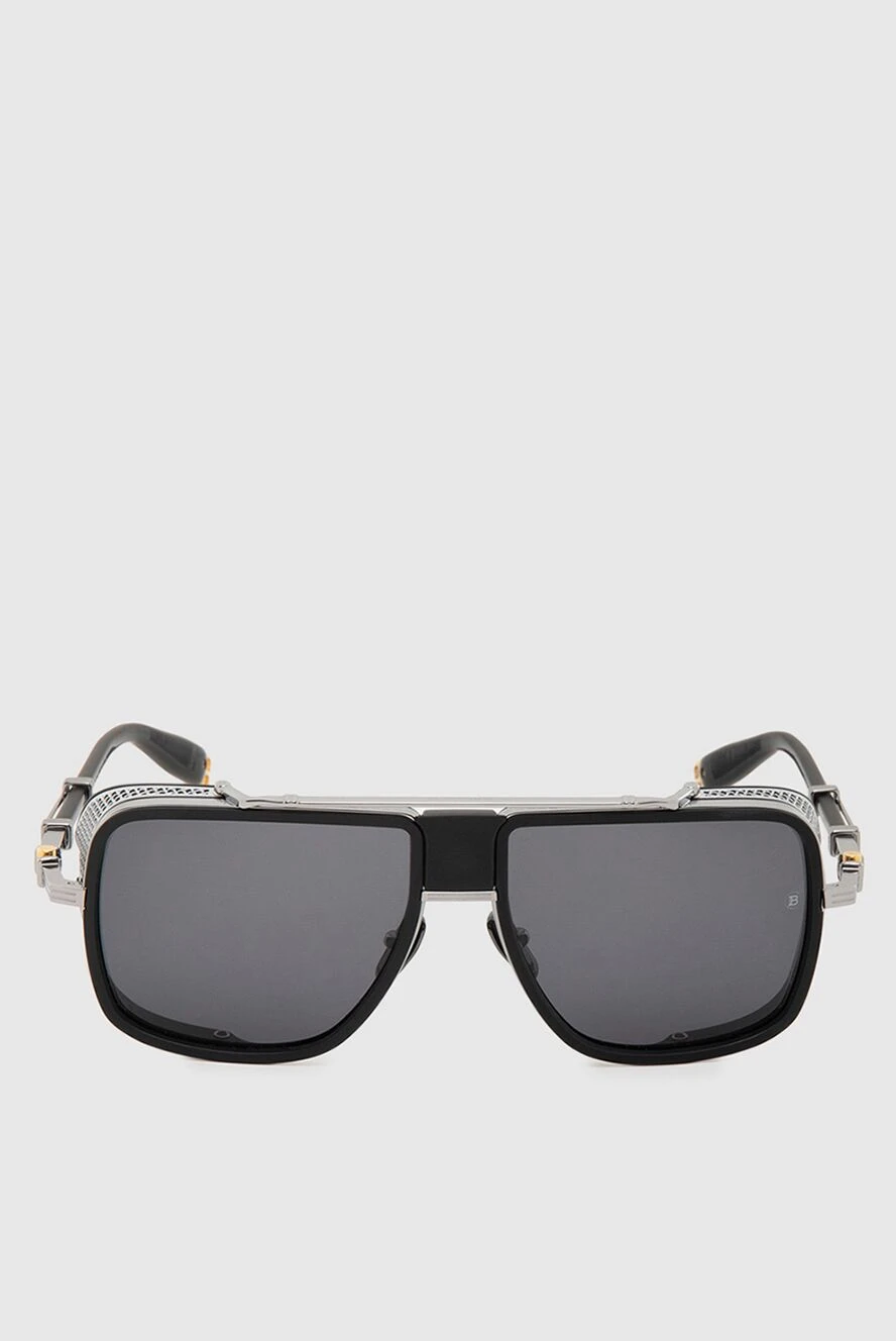Balmain чоловічі окуляри з металу сірі чоловічі купити фото з цінами 173880