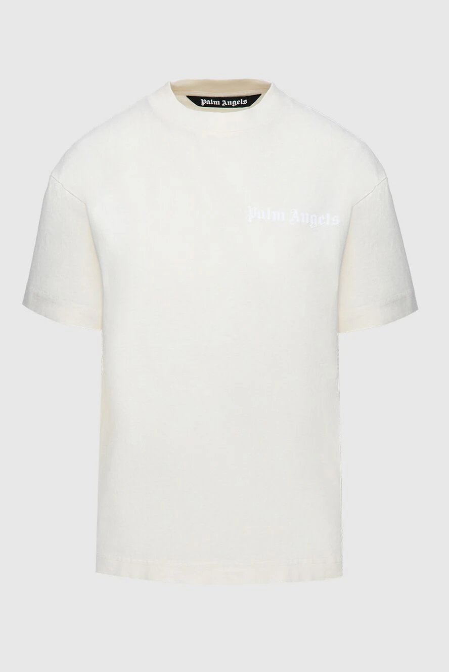 Palm Angels женские футболка из хлопка белая женская купить с ценами и фото 173939 - фото 1