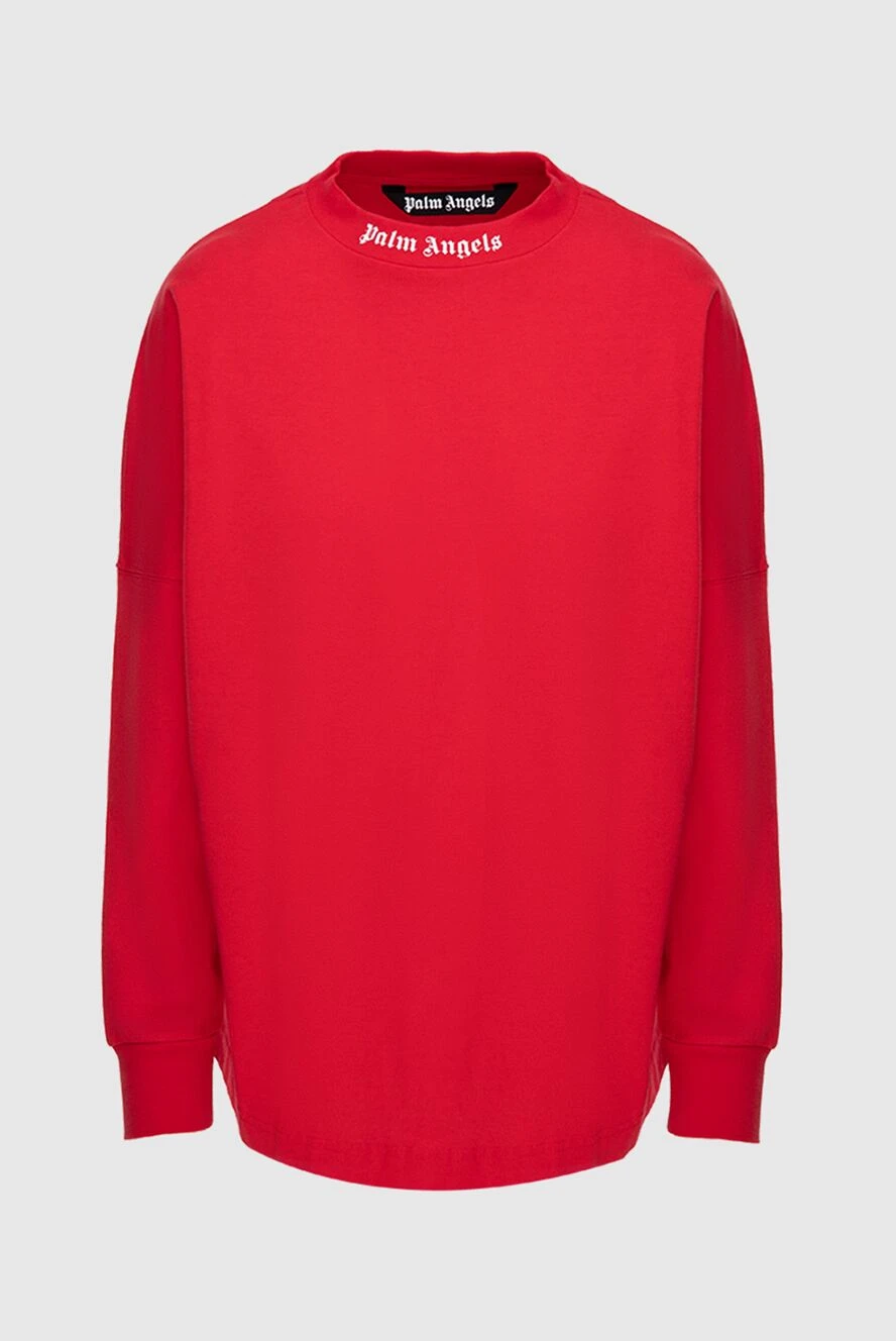 Palm Angels woman red cotton sweatshirt for women buy with prices and photos 173942 - photo 1