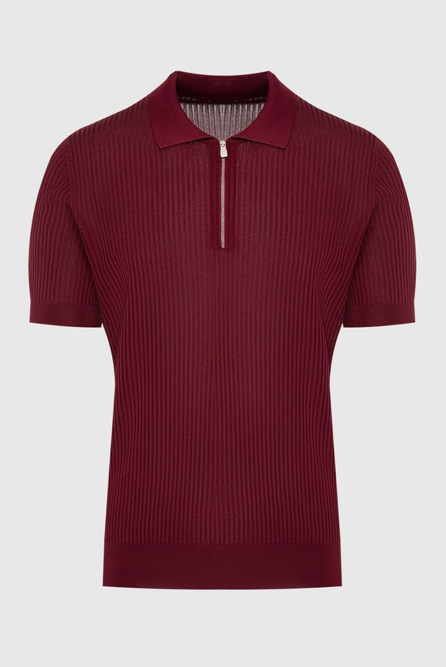 Corneliani man silk polo red for men buy with prices and photos 174028 - photo 1