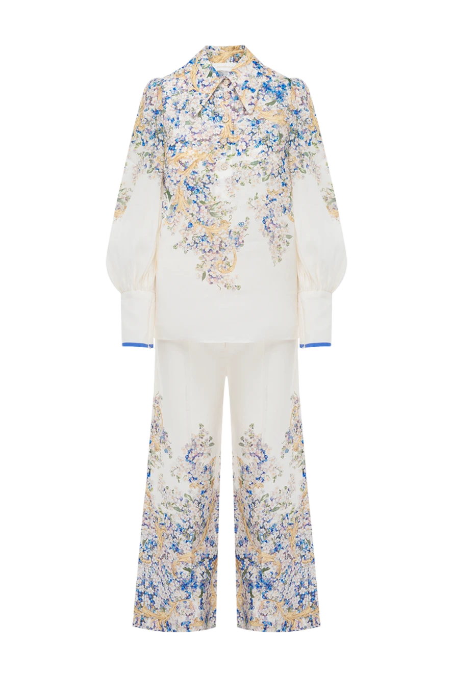 Zimmermann white linen pantsuit for women 174049 - photo 1
