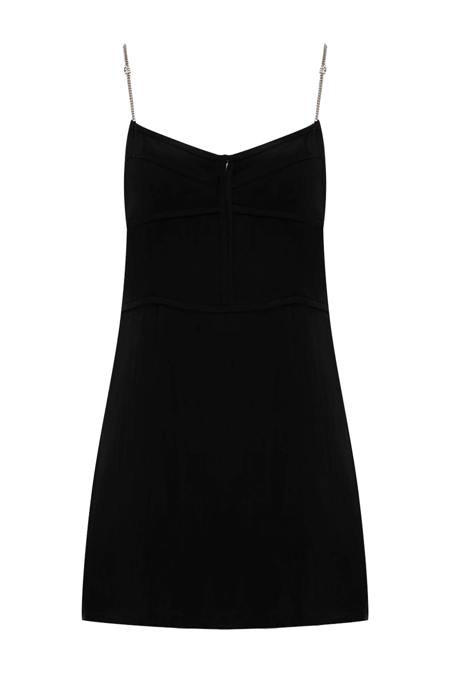 Palm Angels woman black cupro dress for women buy with prices and photos 174072