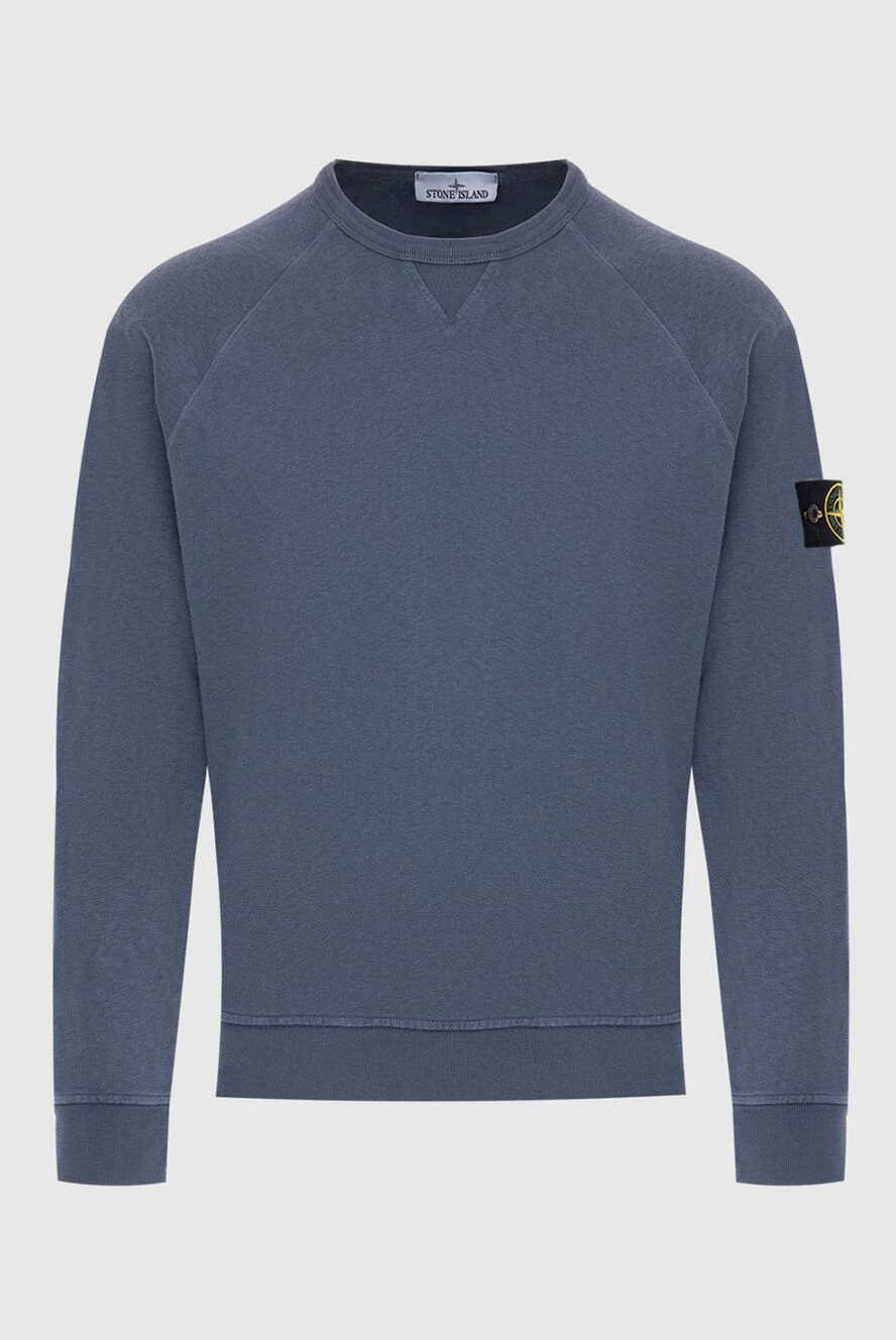 Stone Island man gray cotton sweatshirt for men buy with prices and photos 174079 - photo 1