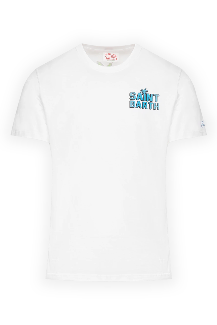 MC2 Saint Barth man white cotton t-shirt for men buy with prices and photos 174118 - photo 1