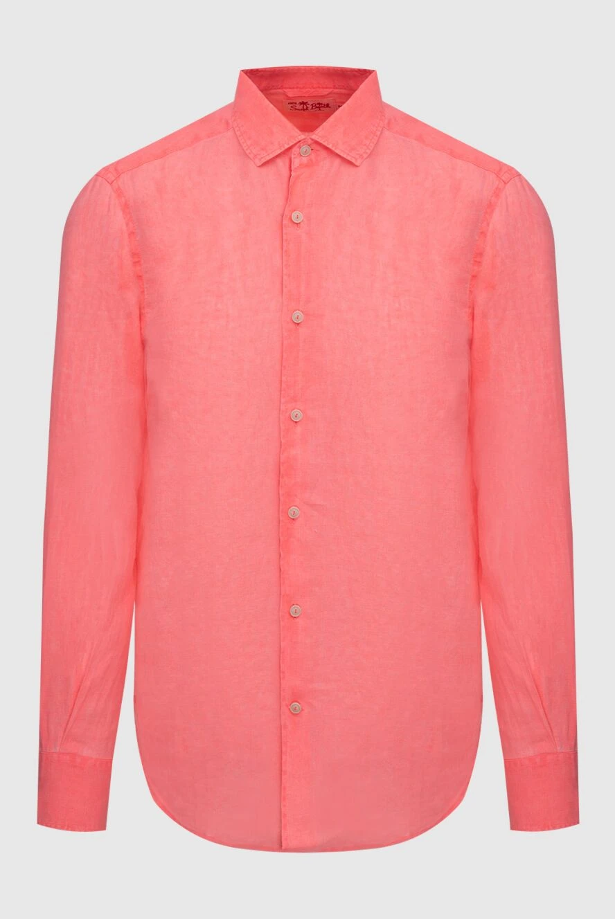 MC2 Saint Barth чоловічі рубашка з льону рожева чоловіча купити фото з цінами 174130 - фото 1
