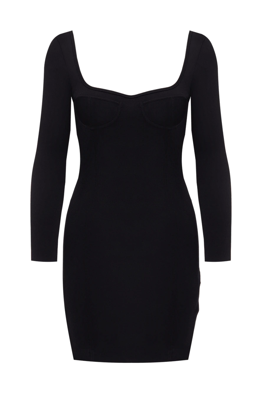 Celine жіночі сукня з віскози та поліестеру чорна жіноча купити фото з цінами 174188