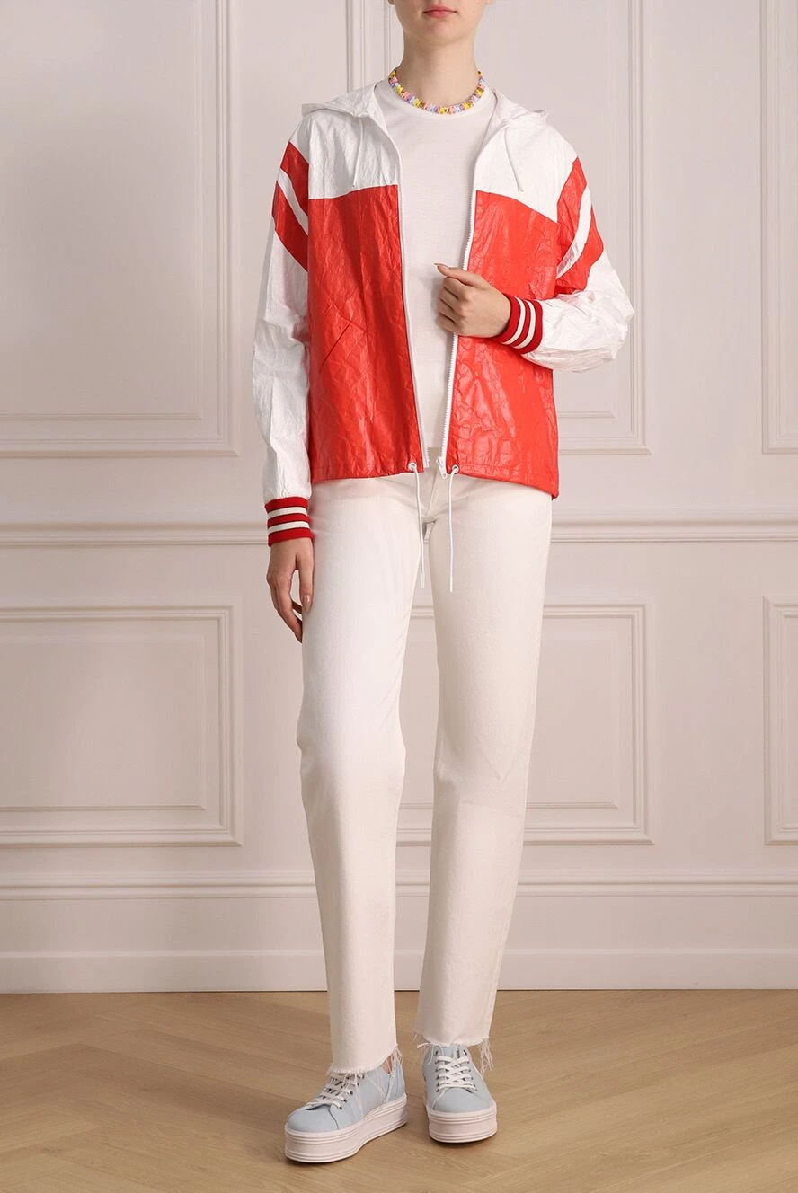Celine жіночі куртка з поліетилену червона жіноча купити фото з цінами 174190 - фото 2
