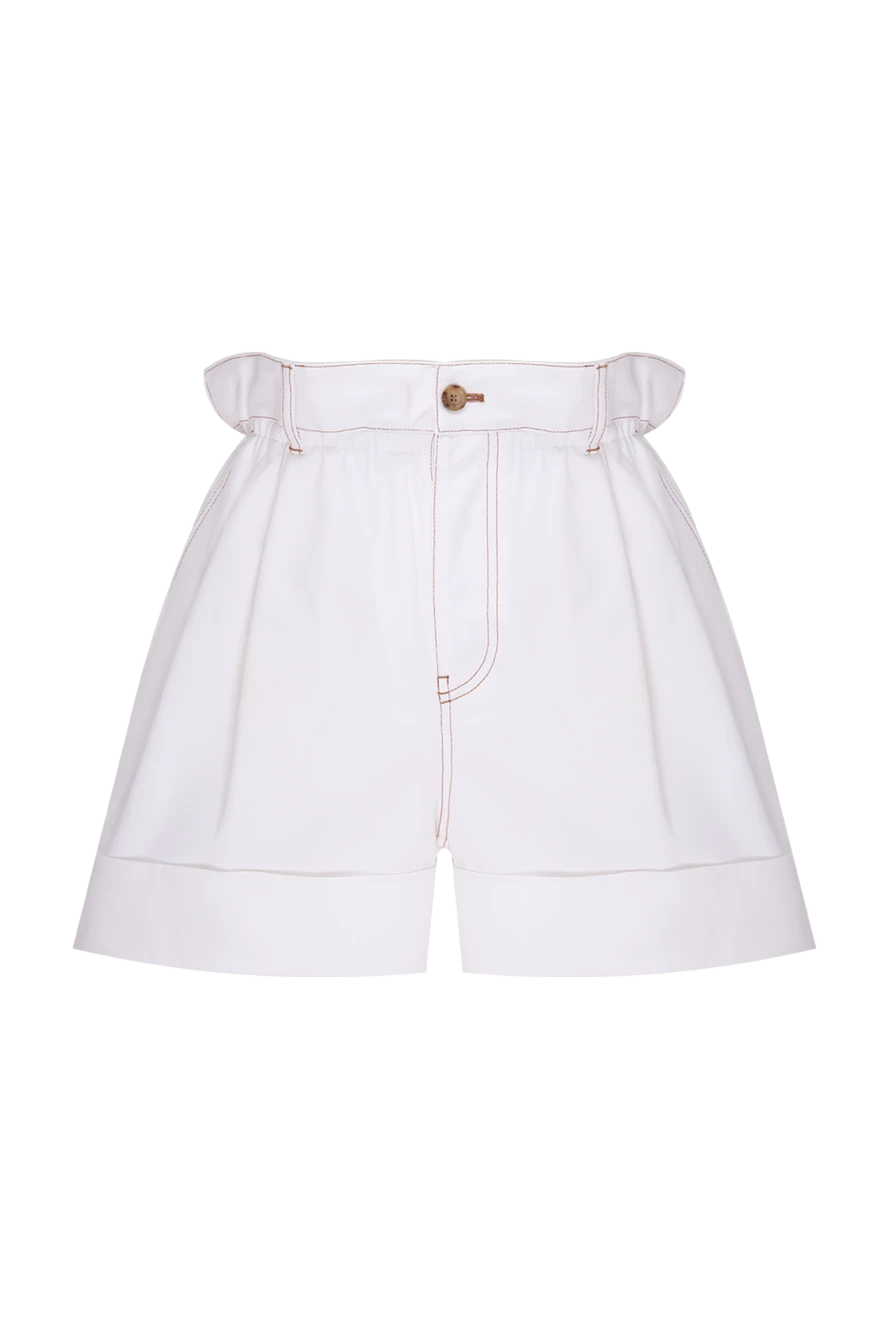 Miu Miu woman white cotton shorts for women buy with prices and photos 174213 - photo 1