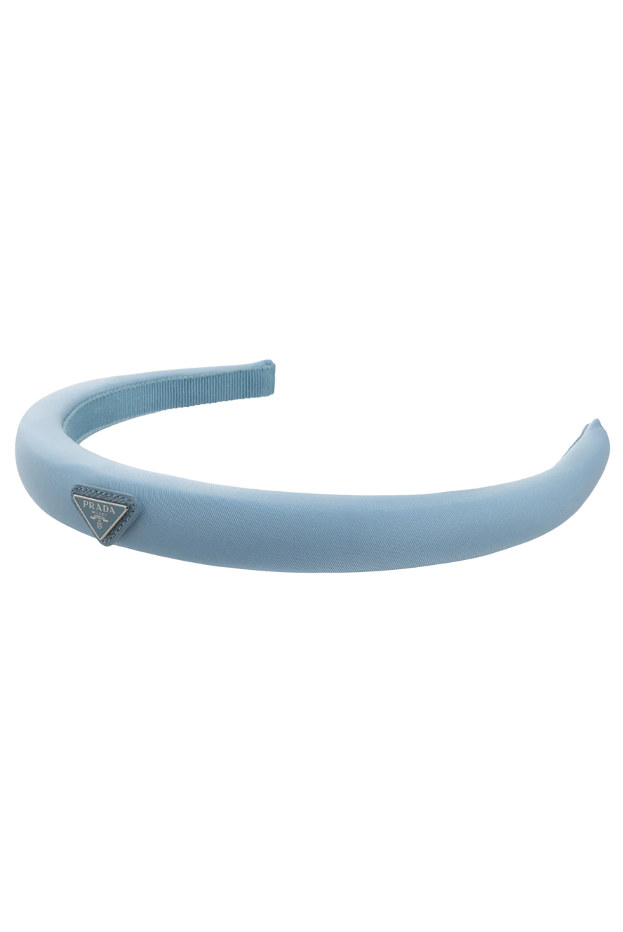 Prada woman blue polyamide headband for women buy with prices and photos 174242