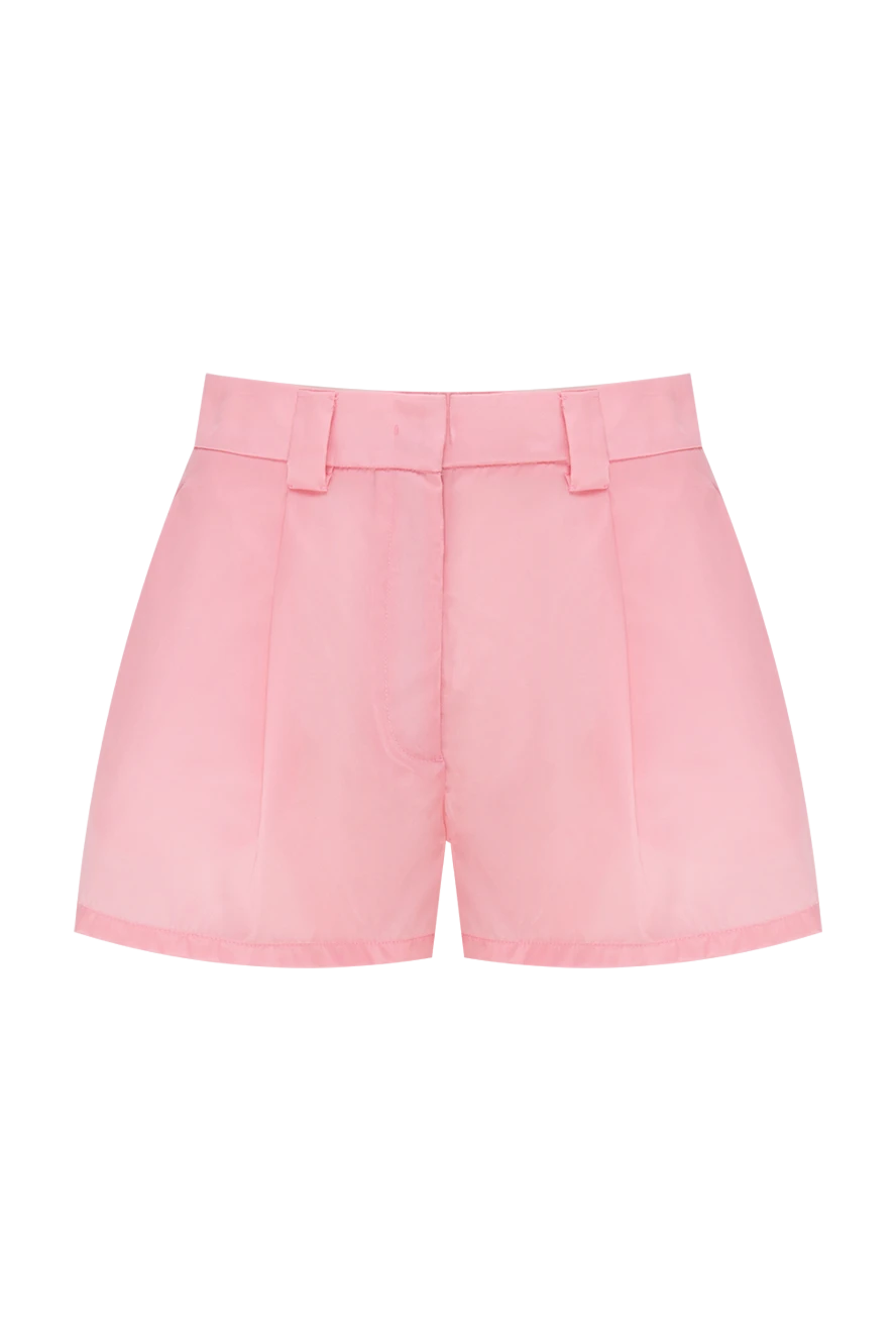 Prada woman pink polyamide shorts for women buy with prices and photos 174252 - photo 1
