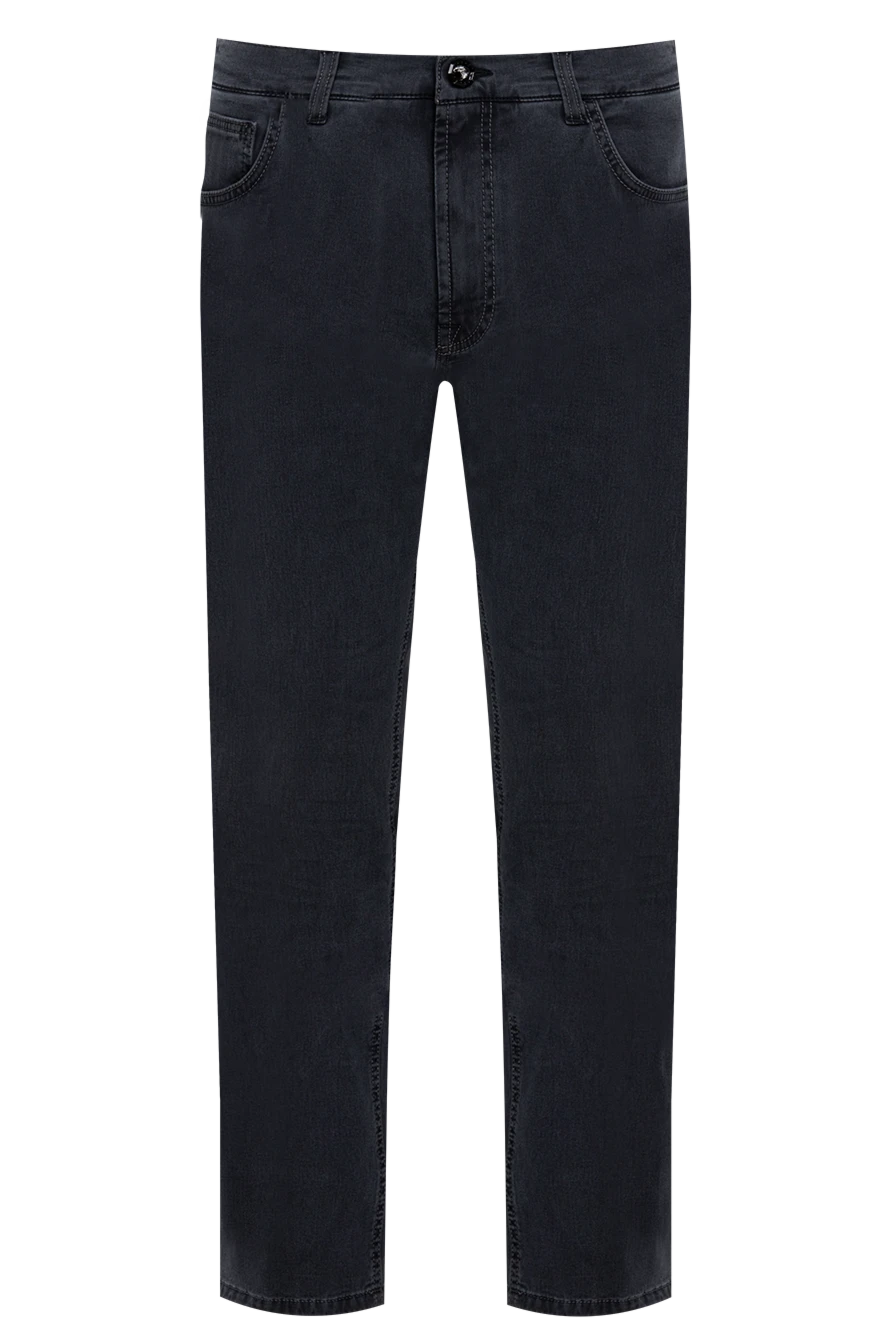 Stefano Ricci джинси сірі чоловічі 174372 - фото 1