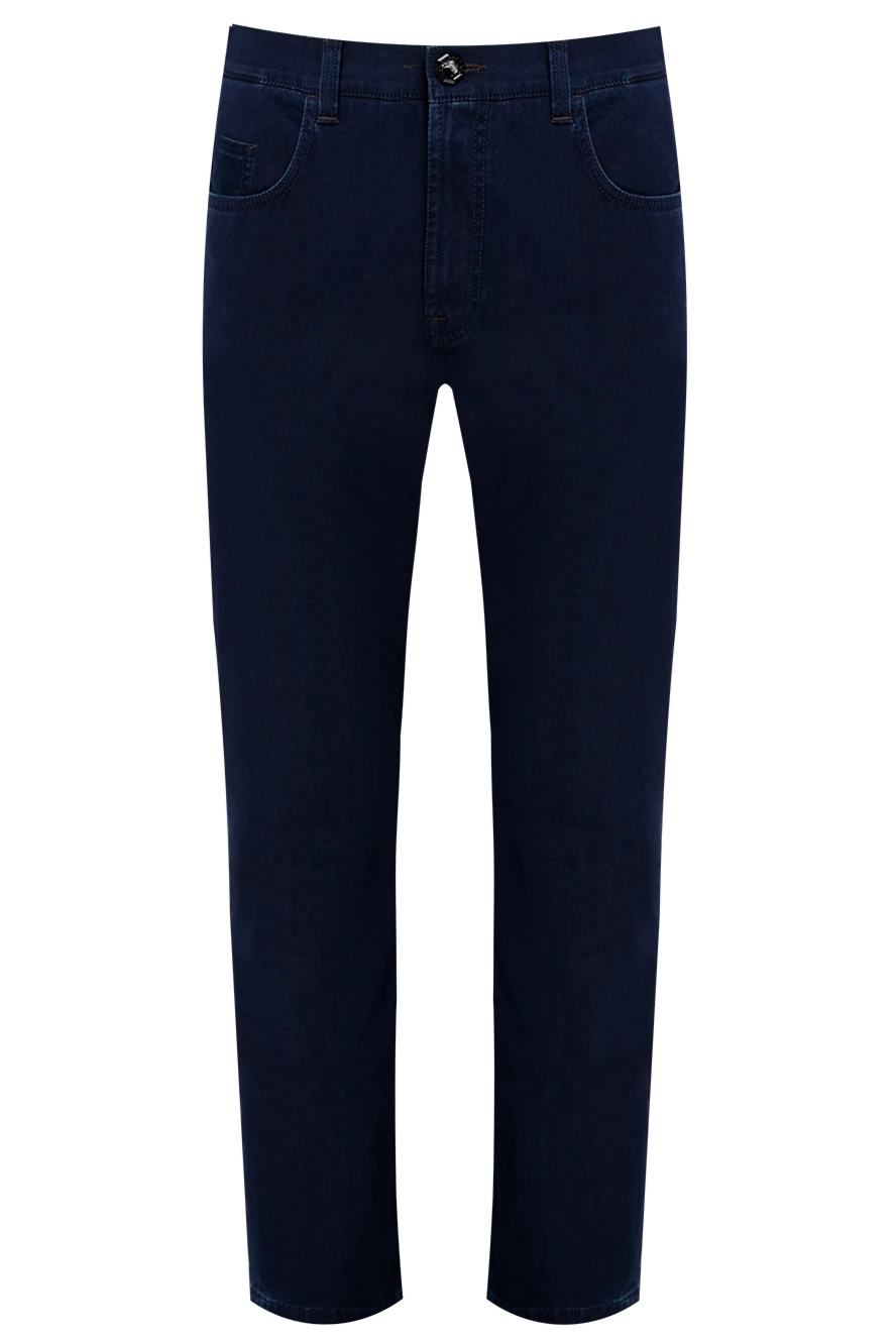 Stefano Ricci джинси сині чоловічі 174373 - фото 1