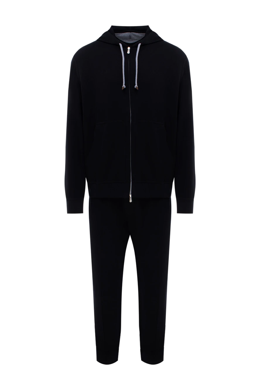 Brunello Cucinelli костюм з м'якого бавовняного джерсі з кишенями та куліскою 174547 - фото 1