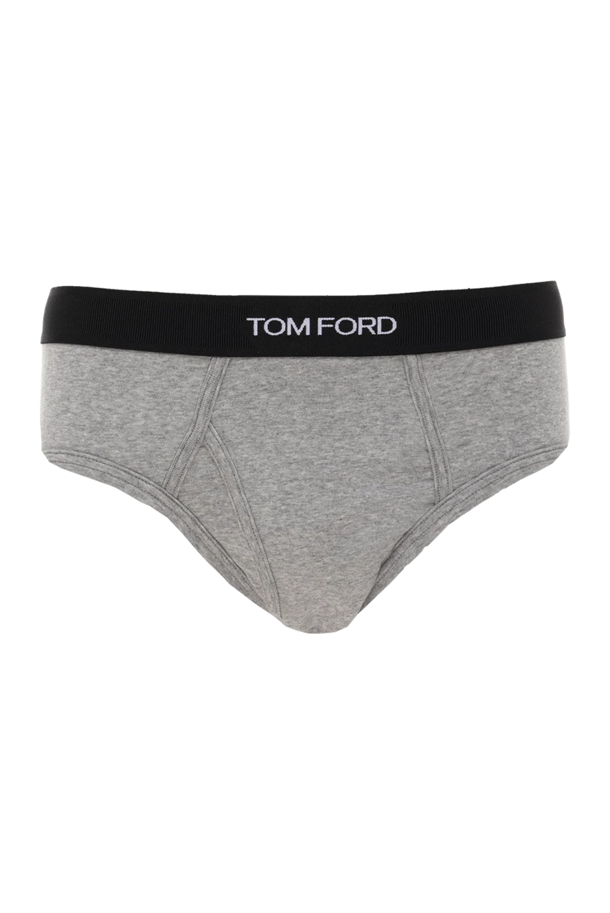 Tom Ford man men's cotton briefs, gray buy with prices and photos 174897