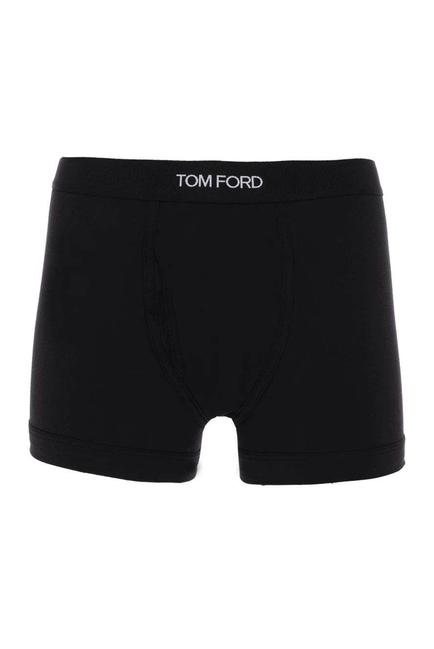 Tom Ford мужские трусы-боксеры мужские из хлопка черные купить с ценами и фото 174901 - фото 1