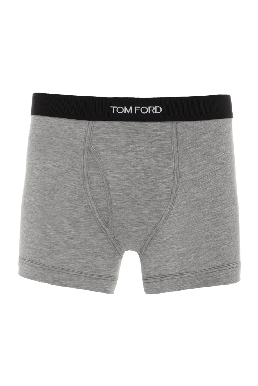 Tom Ford man men's cotton boxer briefs, gray buy with prices and photos 174902 - photo 1