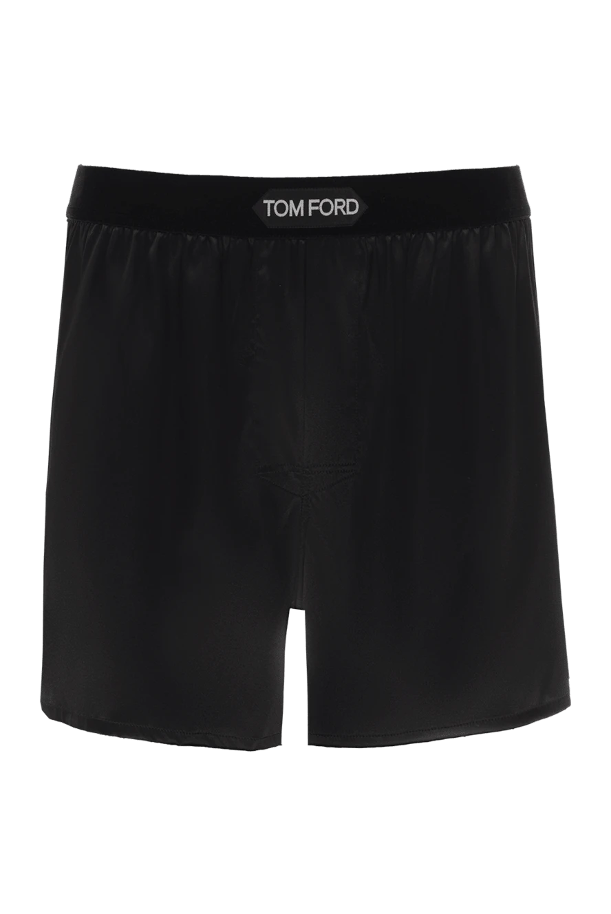 Tom Ford man men's boxers made of silk and elastane, black buy with prices and photos 174905