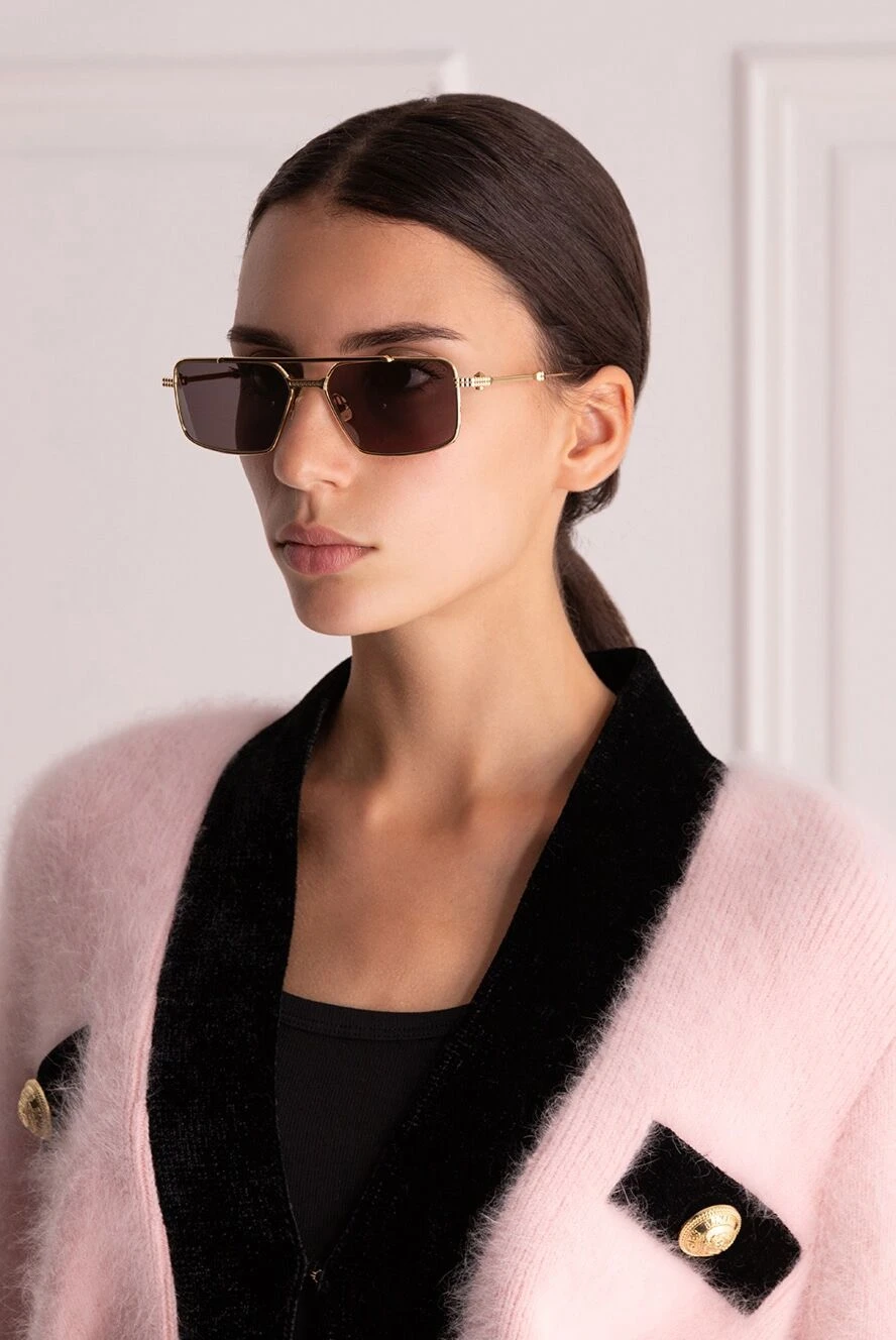 Valentino женские солнцезащитные очки коричневые женские купить с ценами и фото 174923