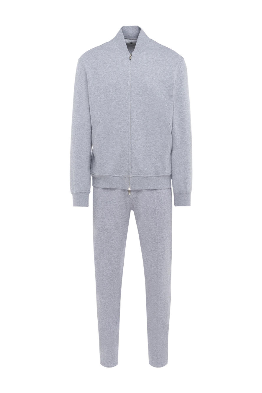 Brunello Cucinelli комфортный костюм прямого кроя из эластичного джерси 174932 - фото 1