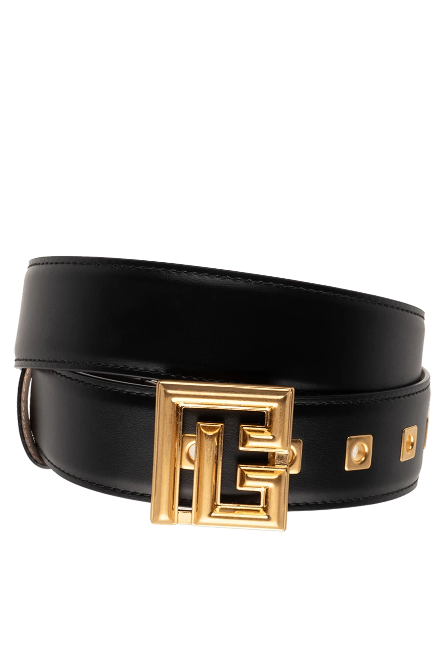 Balmain woman black leather belt for women buy with prices and photos 174937 - photo 1