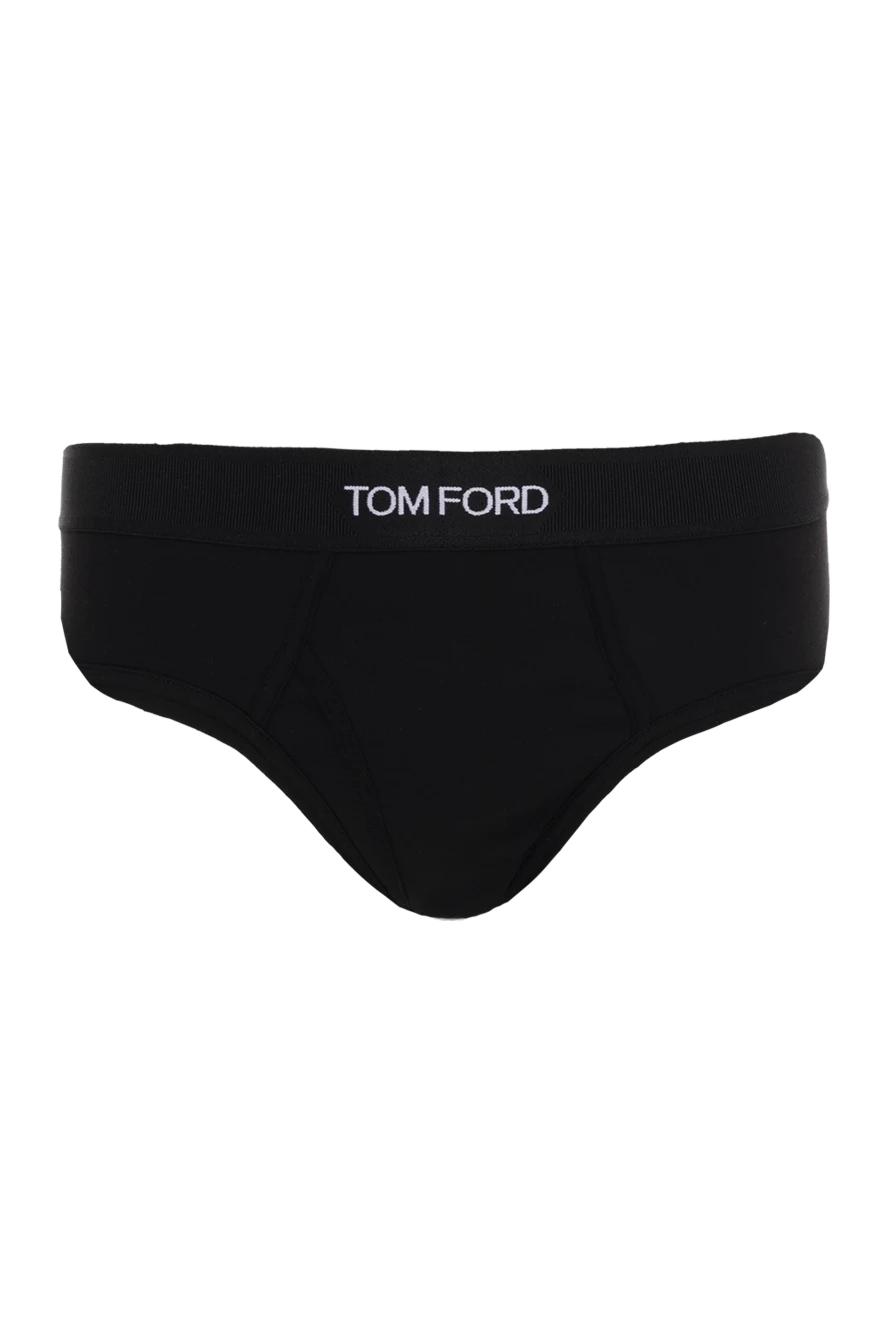 Tom Ford man men's briefs made of cotton and elastane, black buy with prices and photos 174942