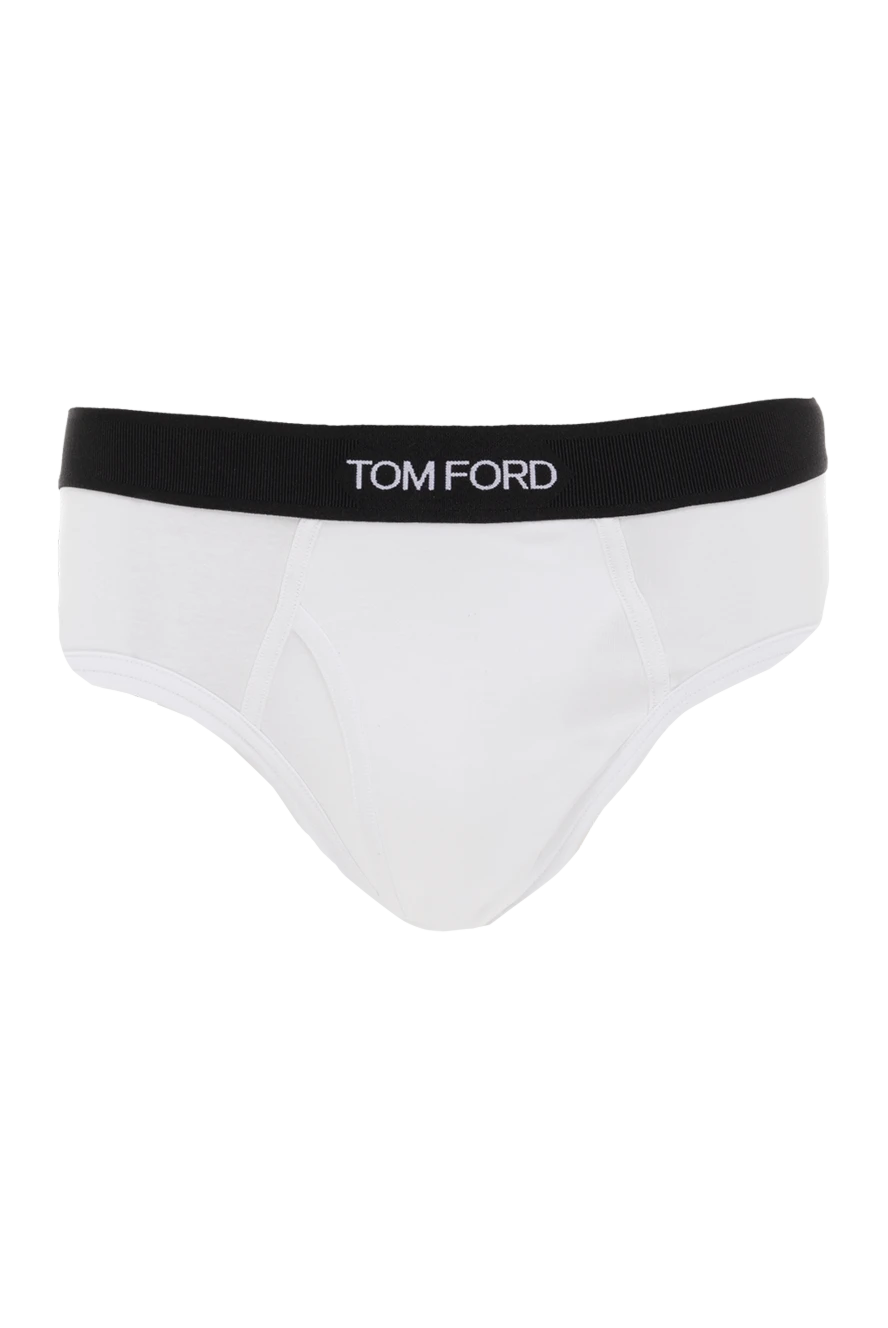 Tom Ford man men's briefs made of cotton and elastane, black buy with prices and photos 174942 - photo 2