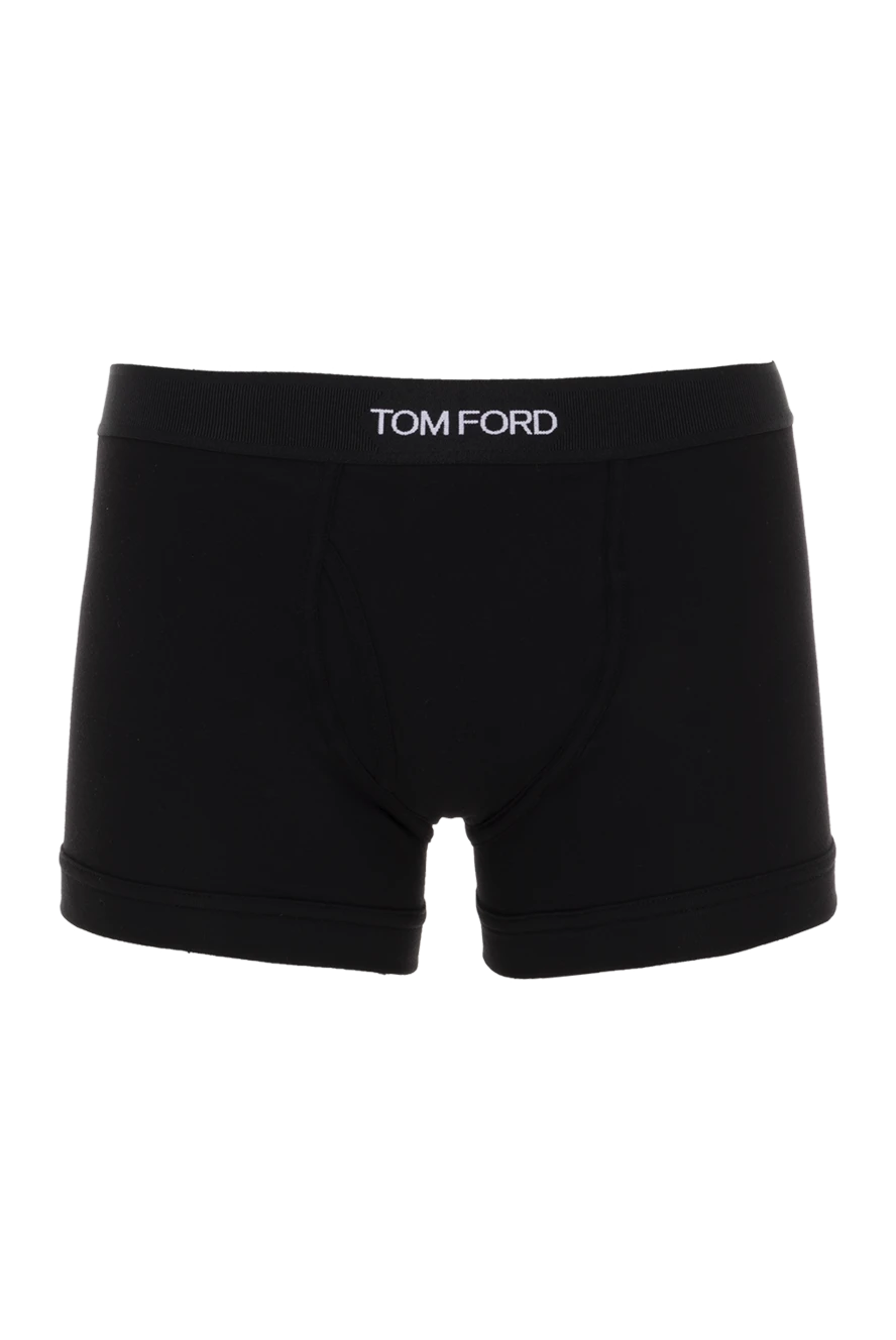 Tom Ford man men's boxers made of cotton and elastane, black buy with prices and photos 174944
