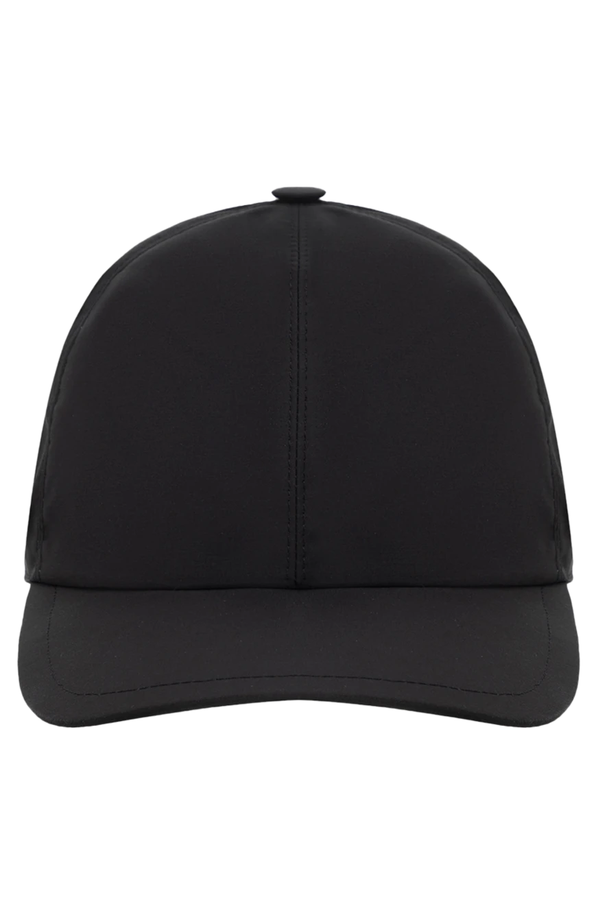 Cesare di Napoli man men's black wool and polyamide cap buy with prices and photos 175094 - photo 1
