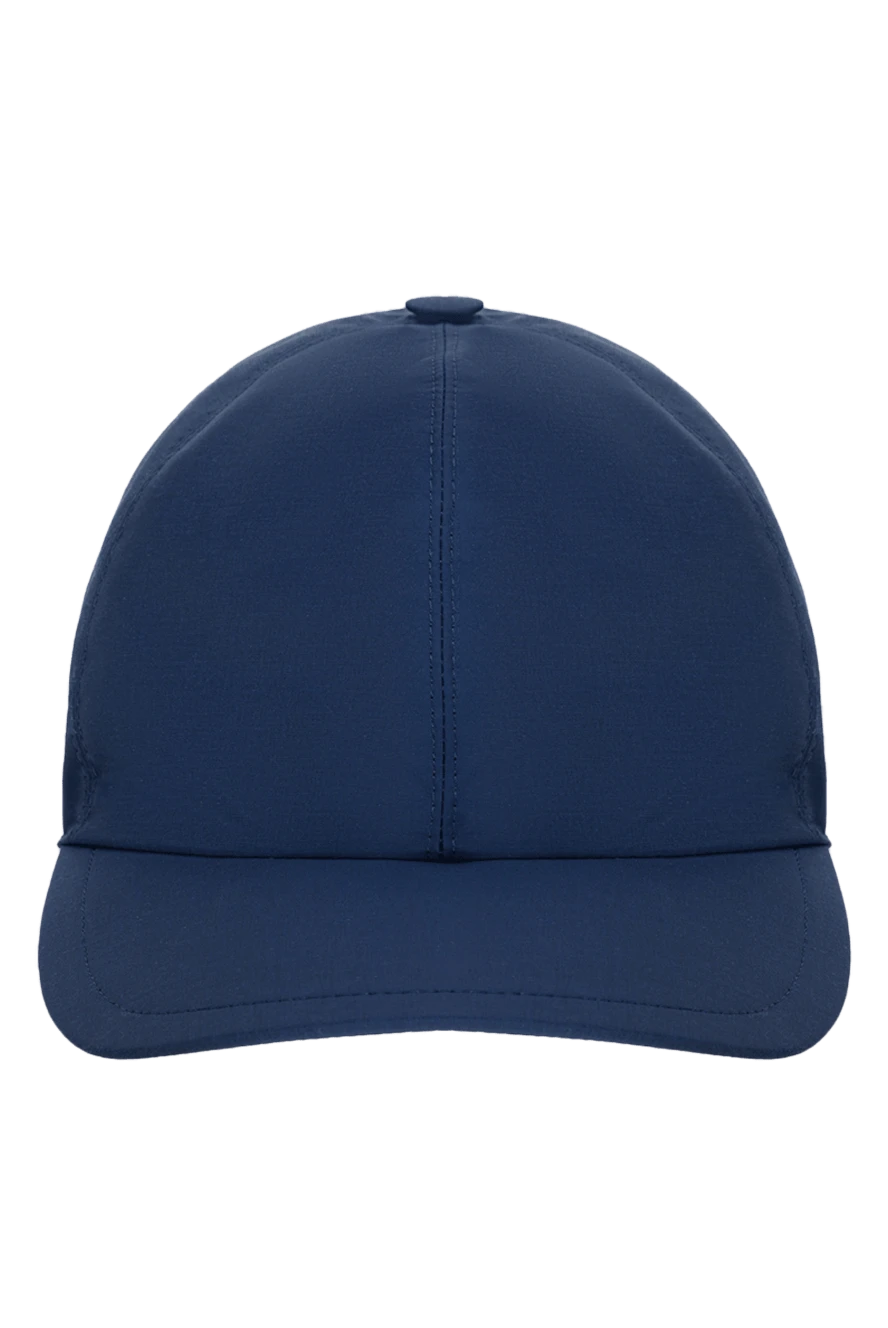 Cesare di Napoli мужские кепка из шерсти и полиамида синяя мужская купить с ценами и фото 175097 - фото 1
