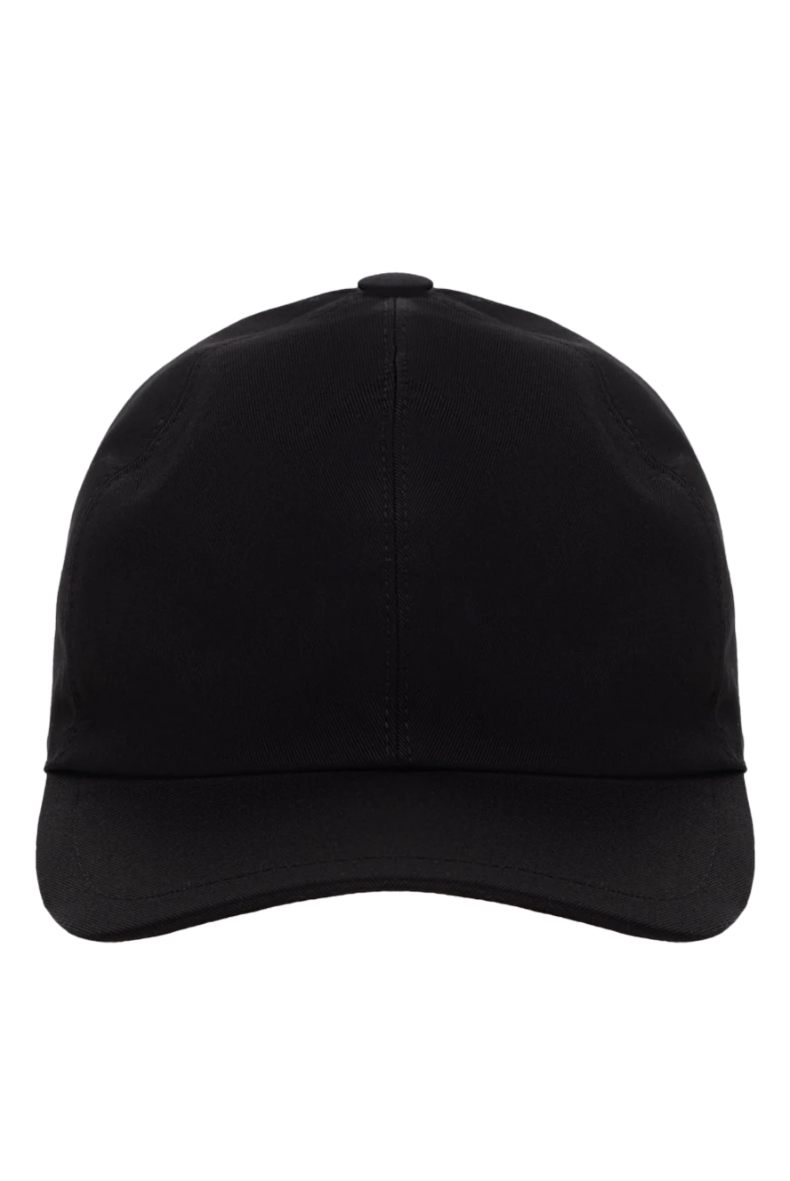 Cesare di Napoli мужские кепка из хлопка черная мужская купить с ценами и фото 175098 - фото 1