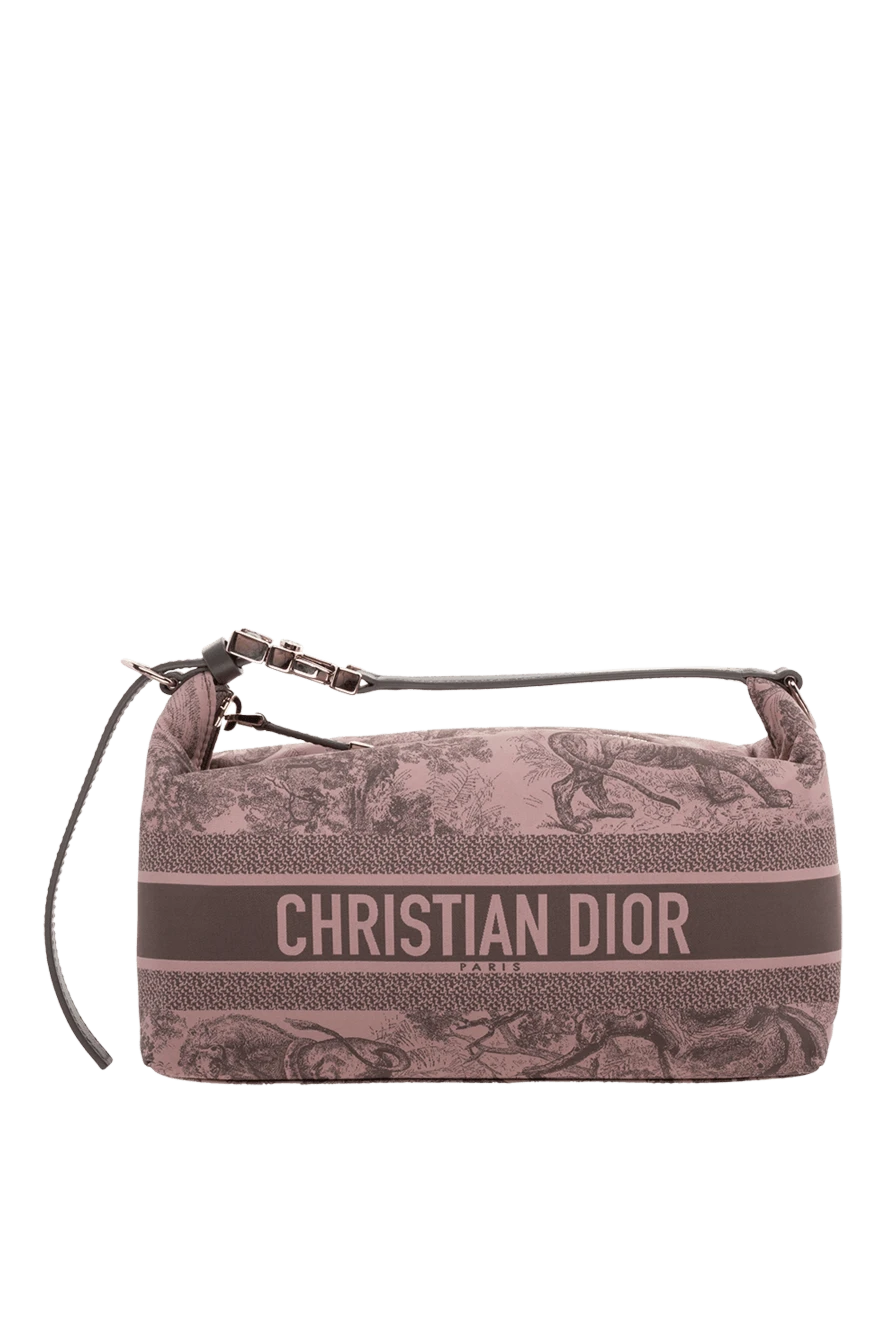 Dior woman pink cotton and polyamide make-up bag for women buy with prices and photos 175107 - photo 1