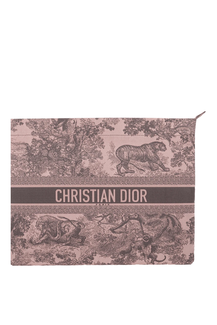Dior woman pink cotton and polyamide make-up bag for women buy with prices and photos 175112 - photo 1
