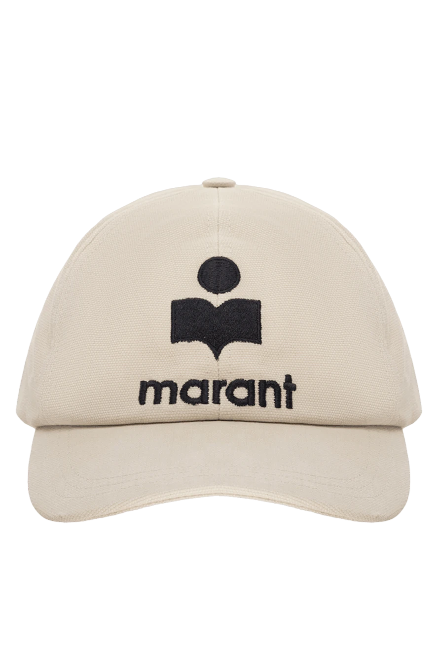 Isabel Marant женские кепка из хлопка бежевая женская купить с ценами и фото 175308
