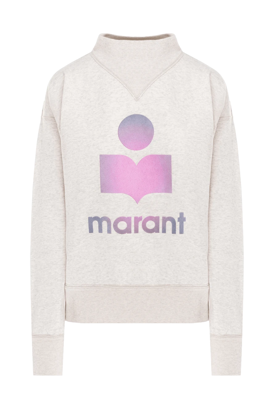 Isabel Marant woman beige cotton and polyester sweatshirt for women buy with prices and photos 175319 - photo 1