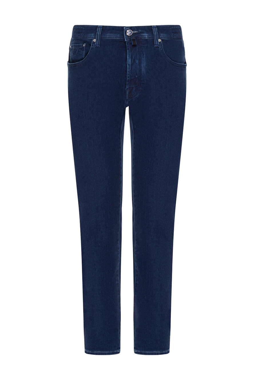 Jacob Cohen man blue jeans made of cotton and elastane for men 175360 - photo 1