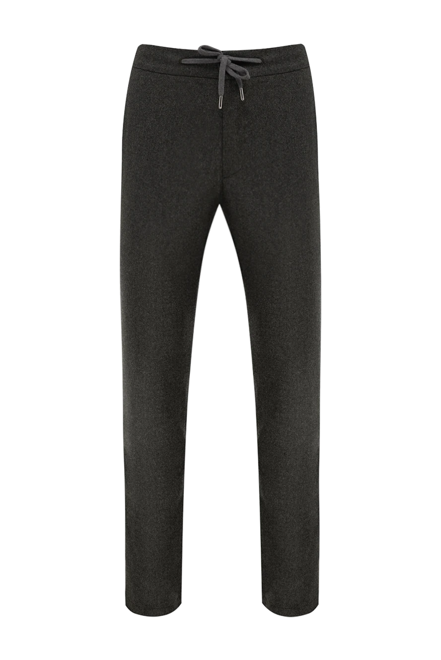 Men's gray wool trousers