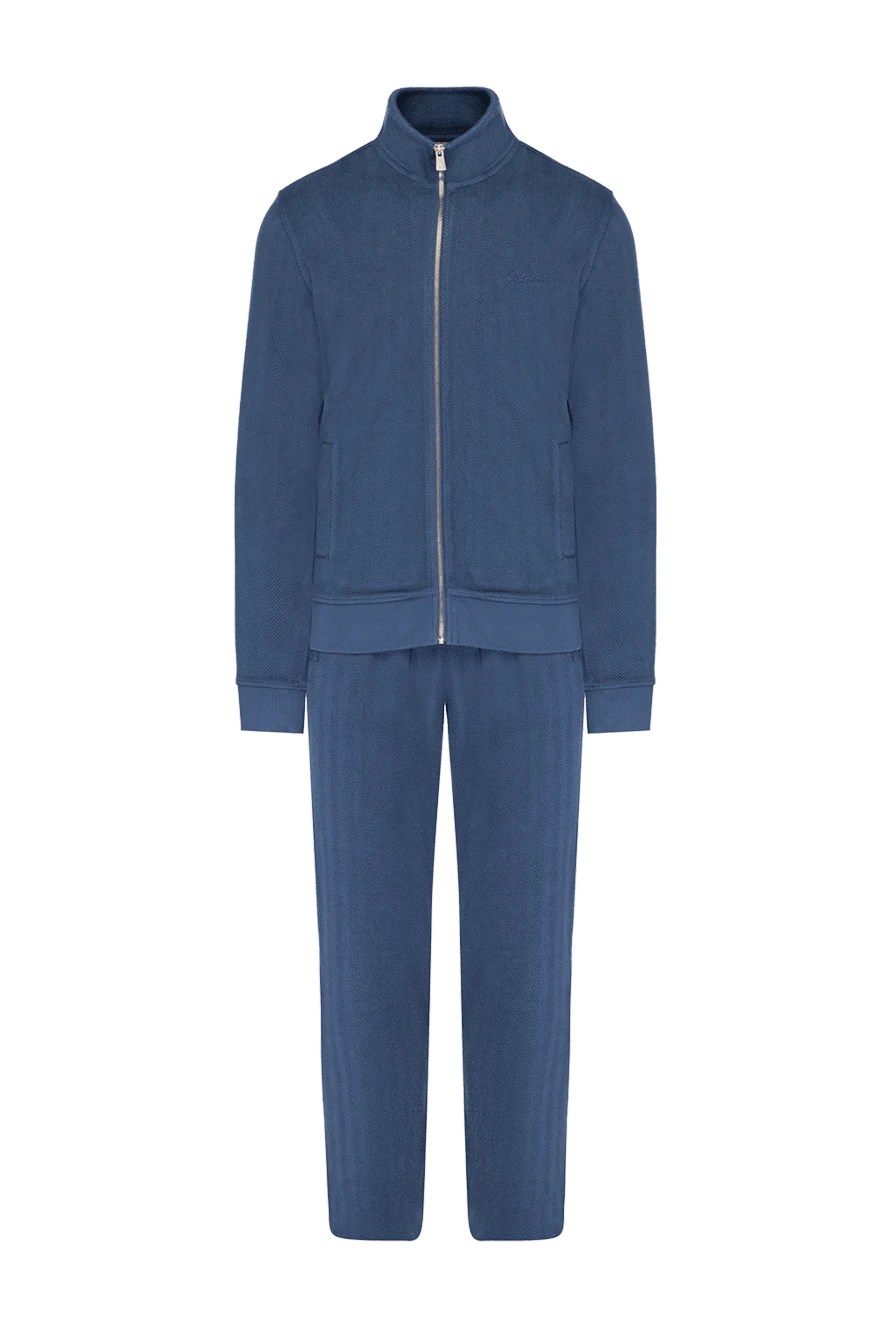 MC2 Saint Barth мужские костюм прогулочный из хлопка мужской синий купить с ценами и фото 175613