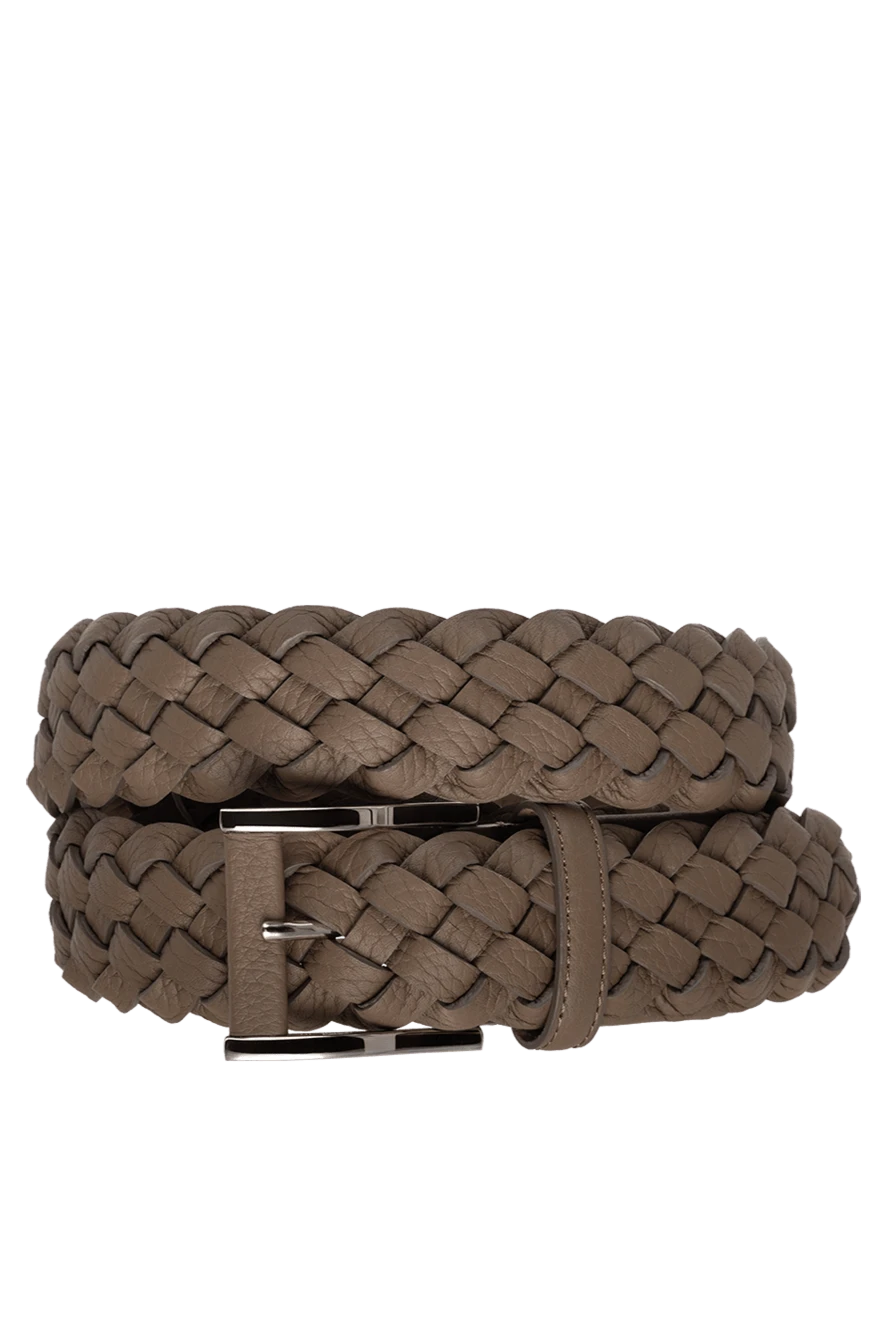 Cesare di Napoli man men's brown leather belt buy with prices and photos 175871 - photo 1