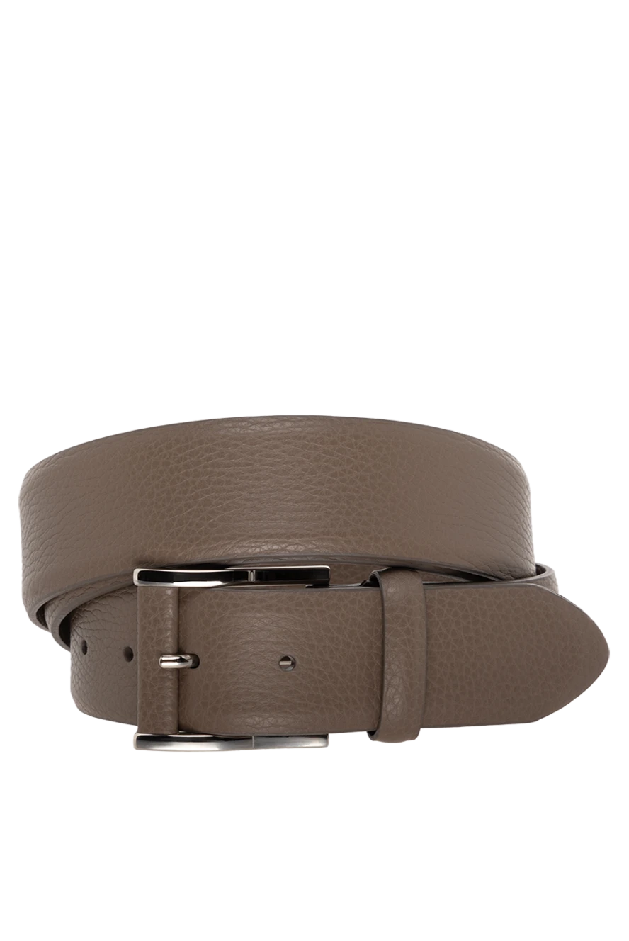 Cesare di Napoli man men's leather belt, beige buy with prices and photos 175890