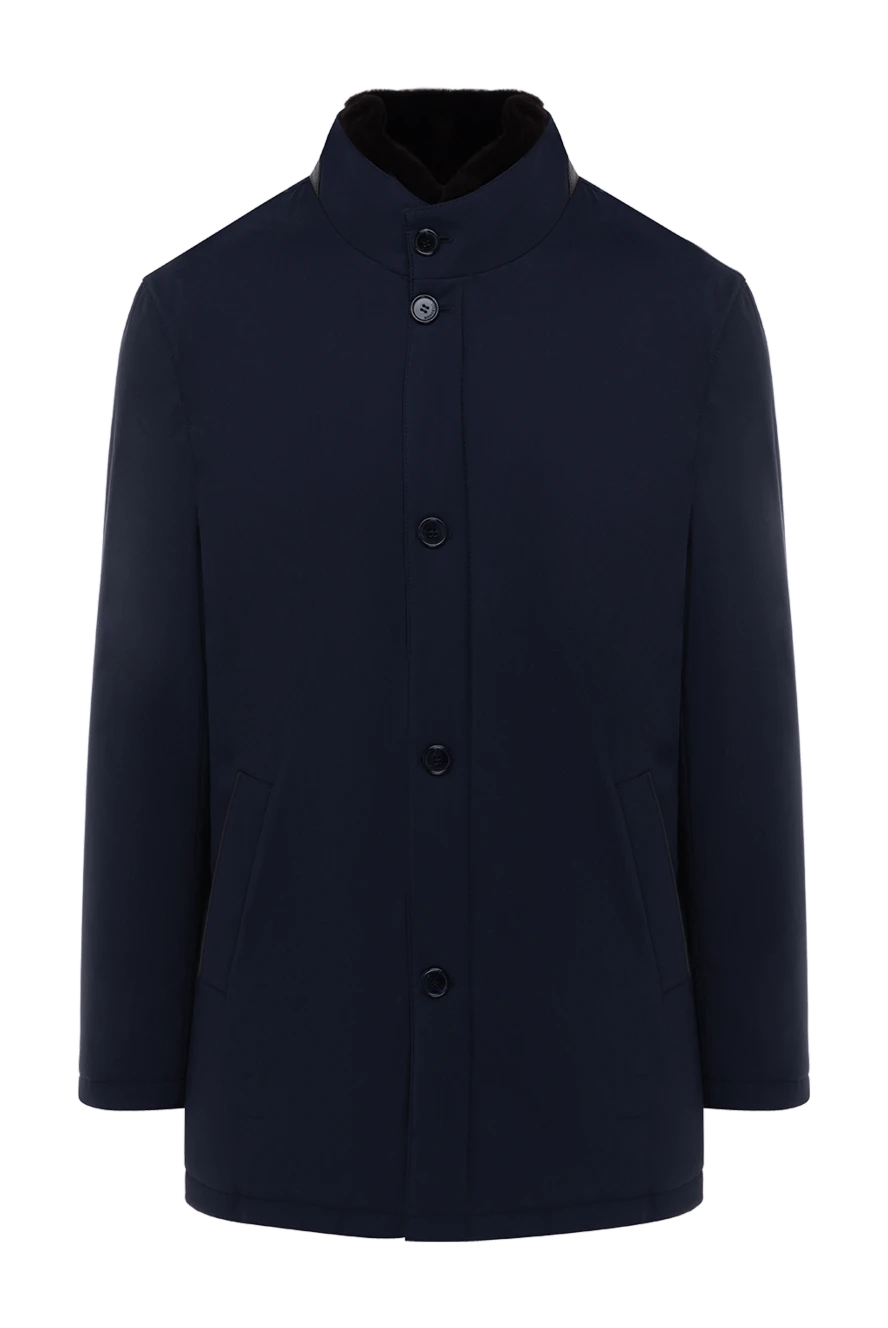 Enrico Mandelli polyester jacket blue for men 175921 - photo 1