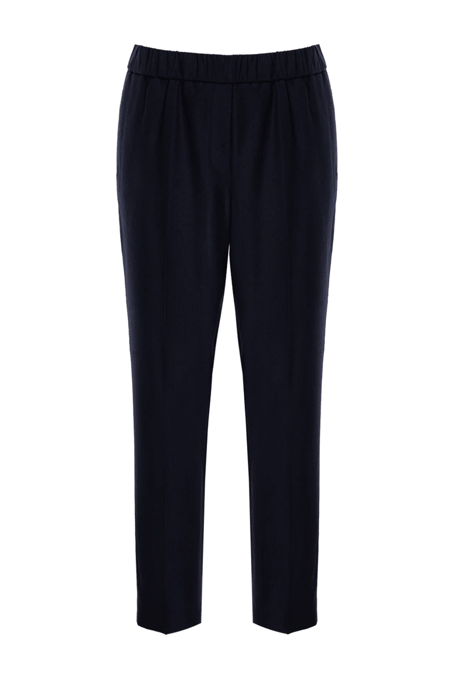 Peserico black wool pants for women 175983 - photo 1