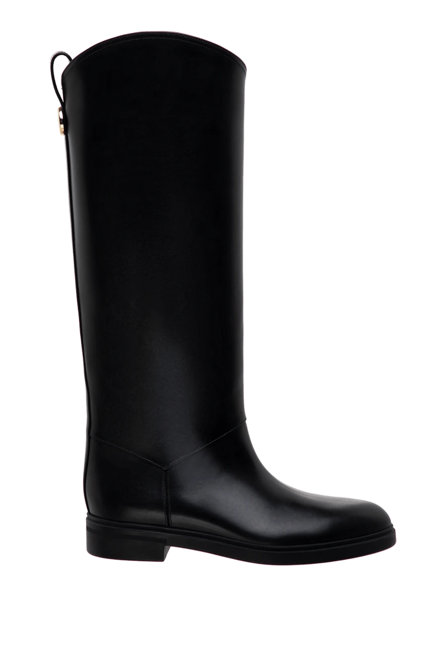 Loro Piana woman black leather boots for women buy with prices and photos 176085